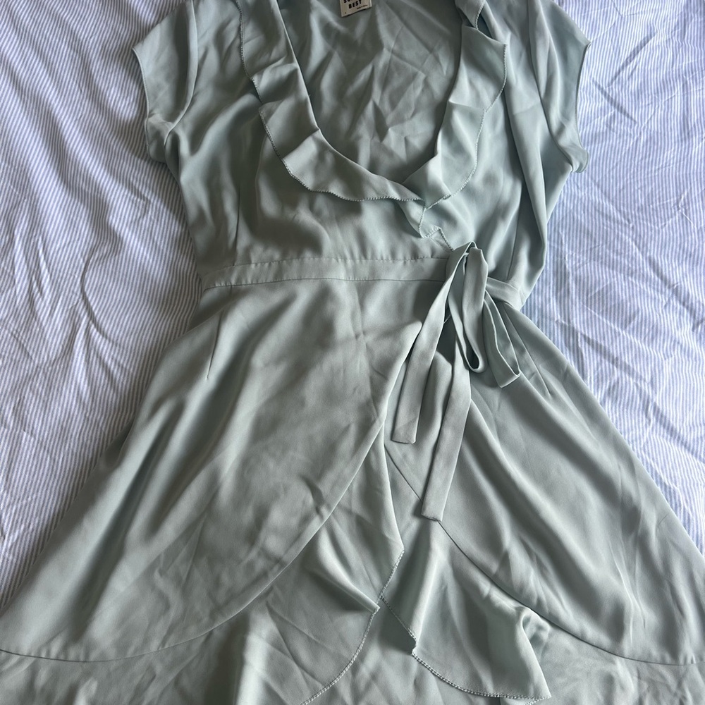 Sunday Best from Aritzia Ming Green Sundress